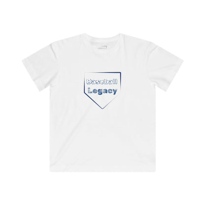 Kids Baseball Tee — "Baseball Legacy" Youth Shirt (The Legacy Starts Now)